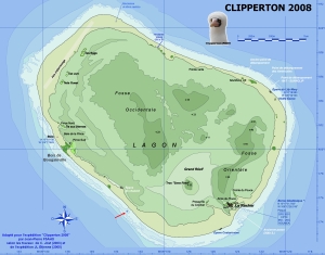 mapa de clipperton